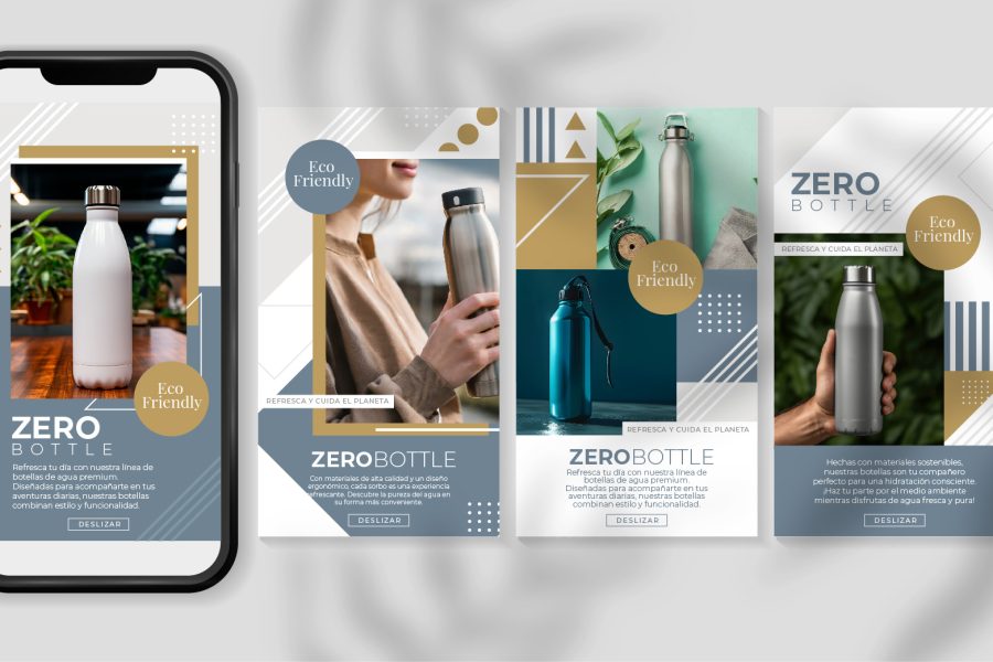 botellas muestra